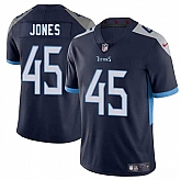 Men & Women & Youth Tennessee Titans #45 Dre'Mont Jones Navy 2025 Vapor Limited Stitched Jersey,baseball caps,new era cap wholesale,wholesale hats